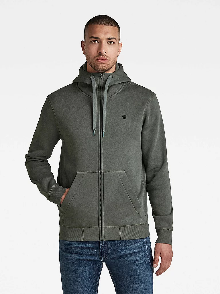 G-star Core Kapuzenpulli mit Reißverschluss Graphit 2XL 2
